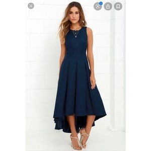 Lulus paso doble take high low dress